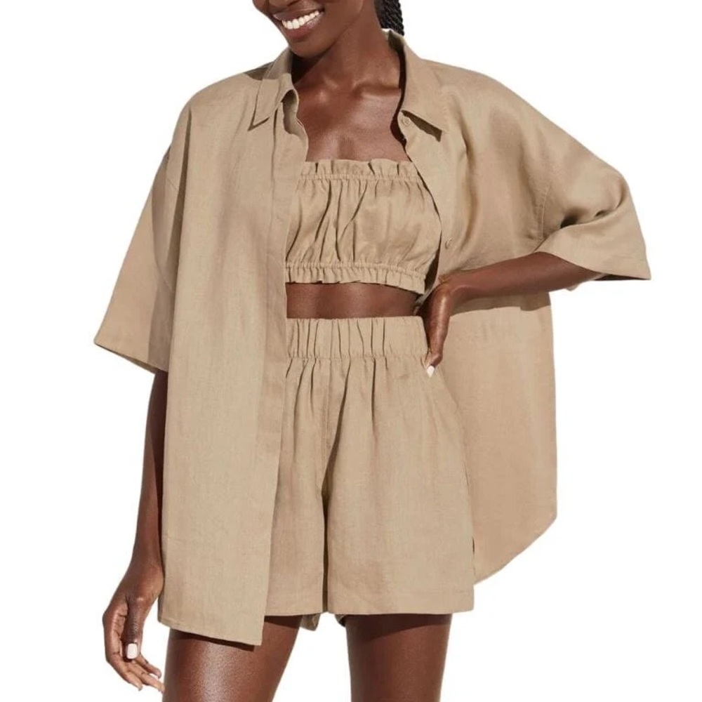 Eberjey Linen 3-piece set S